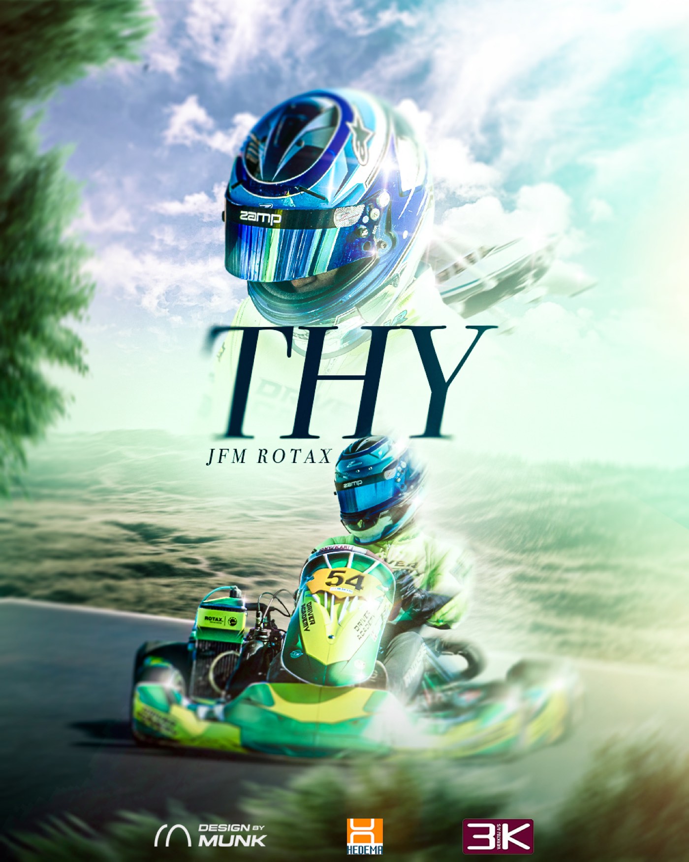 Race-week graphic &mdash; JFM Rotax at Thy