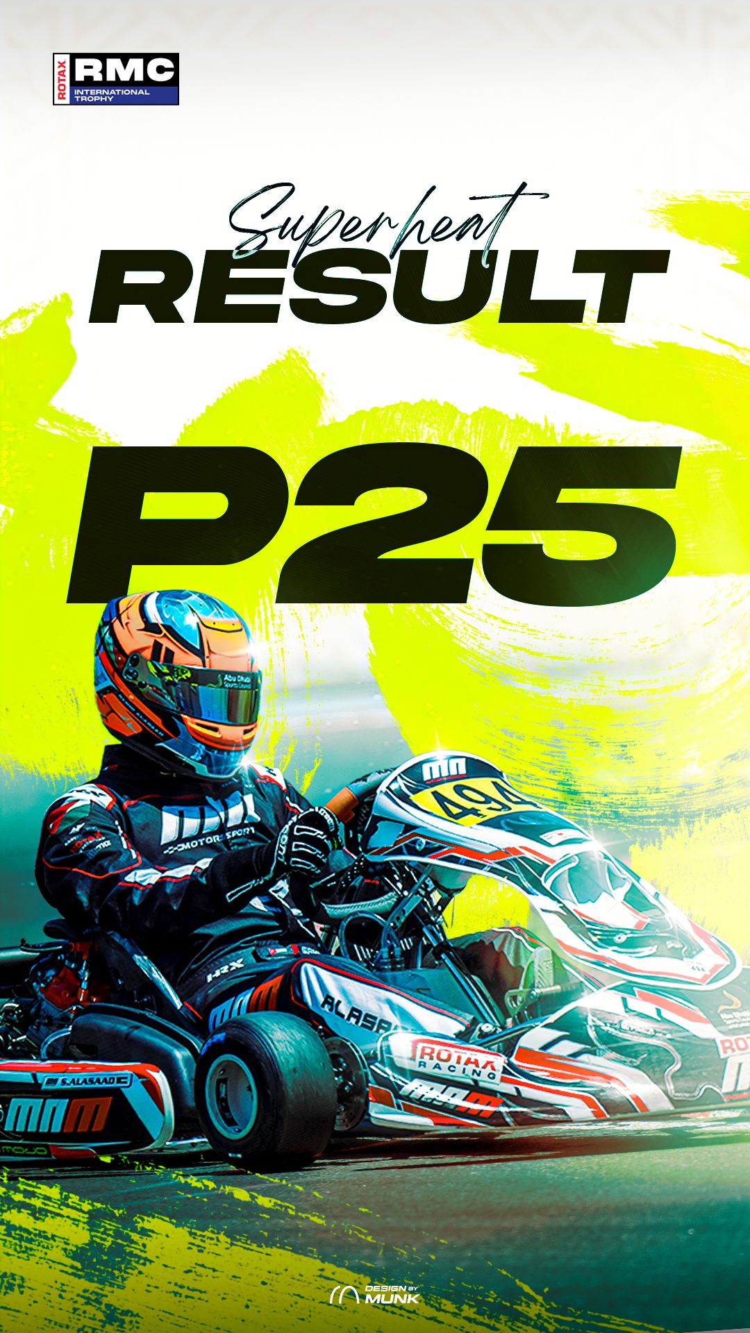 Result graphic — Rotax RMC Super Heat